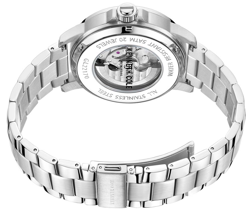 Kenneth Cole New York Men's Stainless Steel Automatic Watch KCWGL2217002
